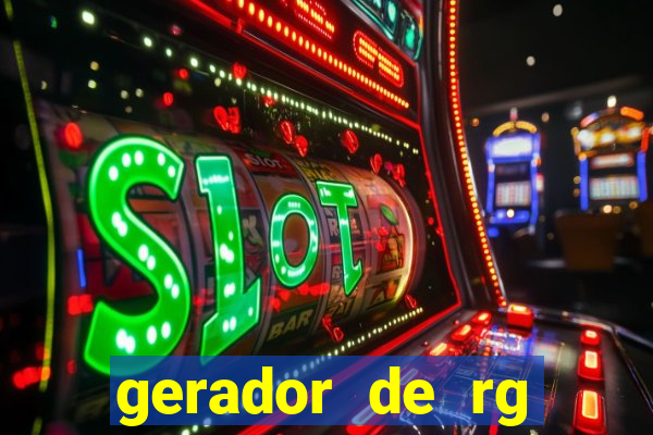 gerador de rg frente e verso